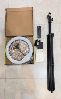 رینگ لایت برای عکاسی و فیلمبرداری