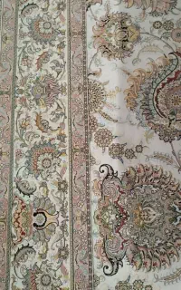 فرش ۱۲ متری دست باف گونه ابریشم