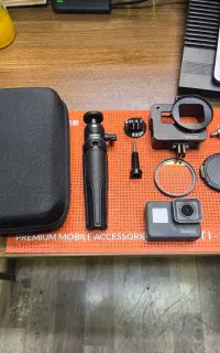 Gopro hero 5 با لوازم