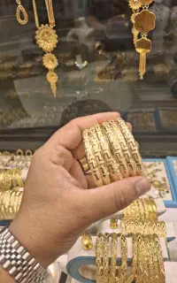 موجودی همه سایز النگو زنانه طلای نو