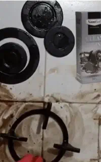 آشپزخانه تمیز و بدون چربی