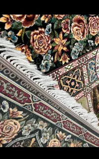 فرش ۹متری باغ ارم در حد نو