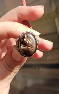 عقیق سلیمانی مصور