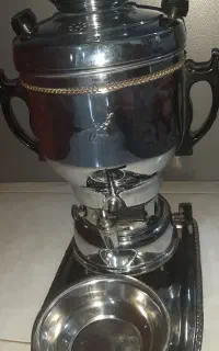 سماور نو با مارک حک شده با استیل ضخیم