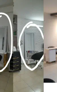 میز ناخن ،آینه و کنسول