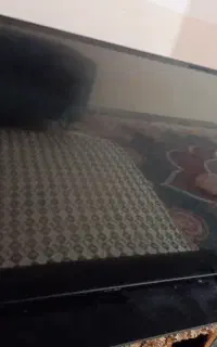 تلویزیون ۴۳اینچ صحفه ضربه خورده پنل خرابه