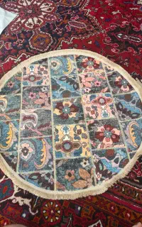 فرش دایره ای چند تکه