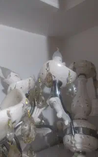 لوستر ۵ شعله سرامیکی