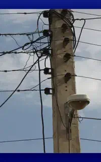 برق کار برقکار نصب محافظ وتیر برق سیمبان