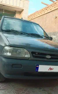 پراید 86 دو تیکه رنگ فوری