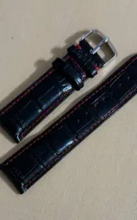 بند ساعت مچی چرم خارجی Genuine leather