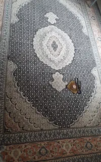 جفت فرش ماشینی۶متری والان دوطرفه وپرده