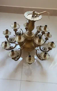 لوستر برنجی