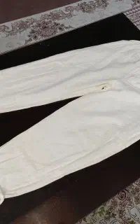 ۳ عدد شلوار لینن و ۱ عدد شلوار جین زنانه دخترانه