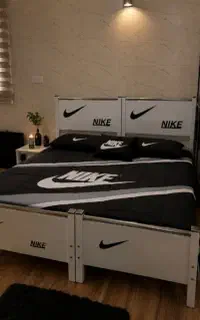 دو عدد تخت تک نفره مارک NIkE