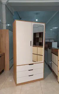 کمد عرض 100،آینه دار