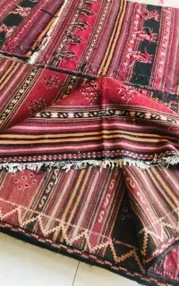گلیم پشم قدیمی