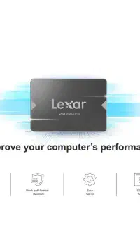 هارد ssd 256 Lexar