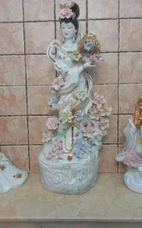 مجسمه عروسکی چینی جنس سرامیک