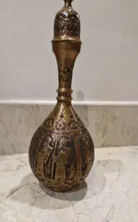 تنگ مسی قلمزنی