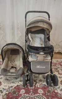 کالسکه و کریر نوزاد برند دلیجان در حد نو