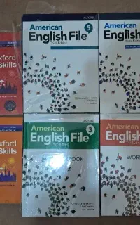 کتاب زبان انگلیسی امریکن و اکسفورد