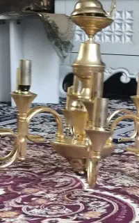 فروش سه عدد لوستر جنس فلز در حد نو