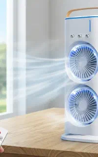 مینی کولر همیشه با شما/پرقدرت رومیزی/مه پاشChilAir