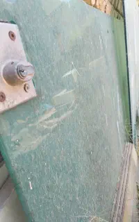 درب شیشه ای دولنگه