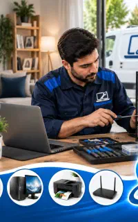 ارائه خدمات تخصصی کامپیوتر و تجهیزات IT در محل