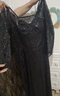 لباس مجلسی با پارچه سنگدوزی