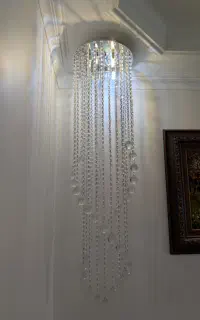 لوستر بلند گوشه سالن
