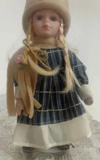 عروسک سرامیکی کلکسیونی