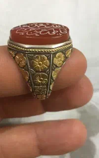 انگشتر چهل گل طلاشیخی