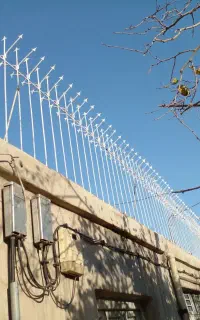حفاظ. نرده. پله. پنجره.  اکاردئونی