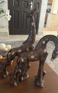 مجسمه کاملا سالم زرافه