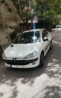 206 مدل 89 v20 سالم و درجه یک