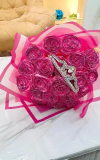 کرایه و فروش انواع دسته گل عروس و باکس گل خاستگاری