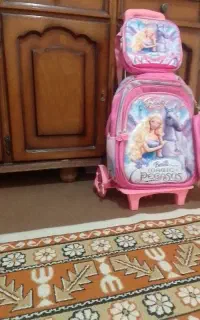 کیف چرخ دار باربی