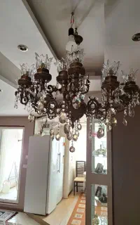 لوستر برنجی