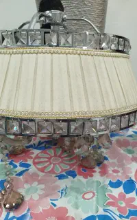 فروش دو عدد لوستر آویز شش وجها رشاخه