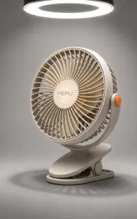 پنکه شارژی HEPU گیره دار مدل HP-F32