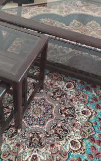 میز پذیرایی. چوب روس