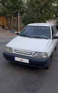 پراید سفید مدل 91