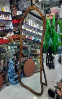 آینه قدی دفرمه چوب روس