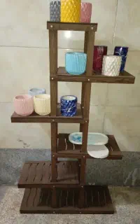 استند و گلدان