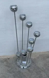 آباژور و گل با گلدان