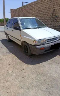 پرایدسفید مدل 89شاسی سالم