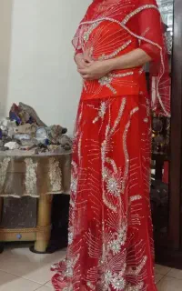 لباس کوردی سنگ دوزی