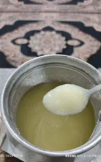 کشک وروغن بز